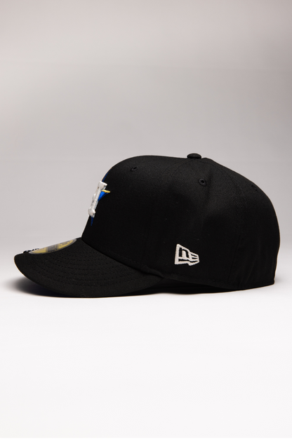 NEW ERA EXCLUSIVE 59FIFTY BLACK HOUSTON ASTROS W/ 2005 WORLD SERIES SIDE PATCH