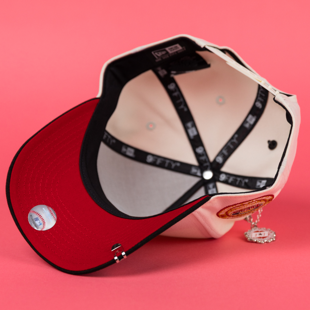 NEW ERA 9FIFTY A-FRAME CHROME/ BLACK DETROIT TIGERS SNAPBACK W/ TIGER STADIUM SIDE PATCH