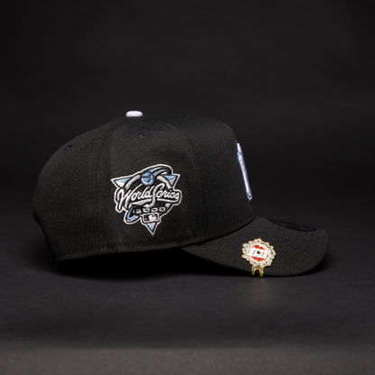 NEW ERA 9FIFTY A-FRAME BLACK NEW YORK YANKEES SNAPBACK W/ 2000 WORLD SERIES SIDE PATCH