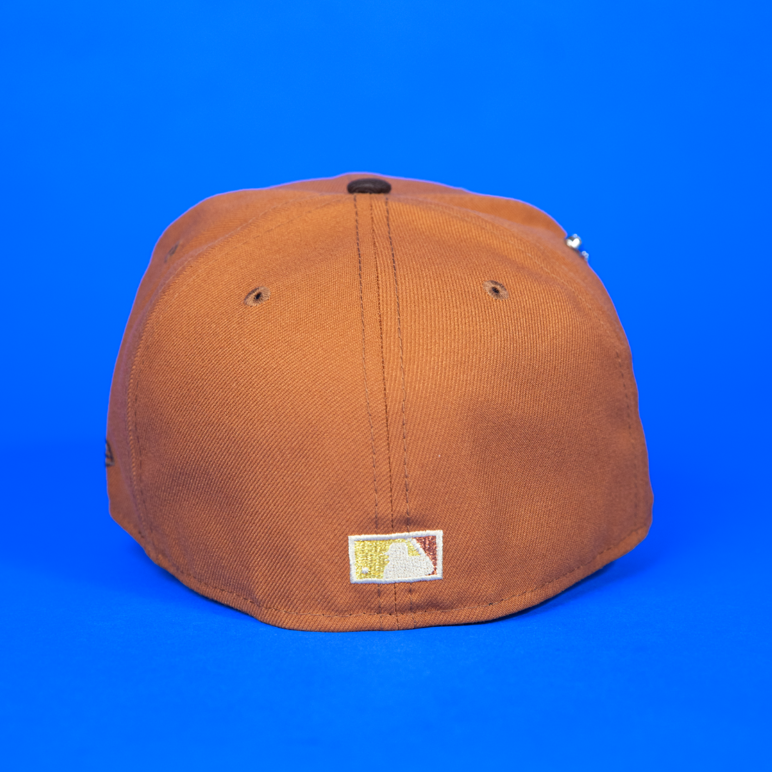 NEW ERA 59FIFTY RUST/ WALNUT MINNESOTA TWINS W/ ALL STAR GAME SIDE PATCH