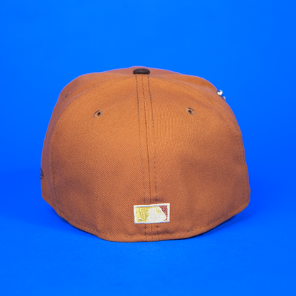 NEW ERA 59FIFTY RUST/ WALNUT MINNESOTA TWINS W/ ALL STAR GAME SIDE PATCH