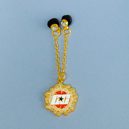 *NEW GOLD "CAP CITY" CROWN OF THORNS CHAIN W/ RHINESTONES VERY LIMITED