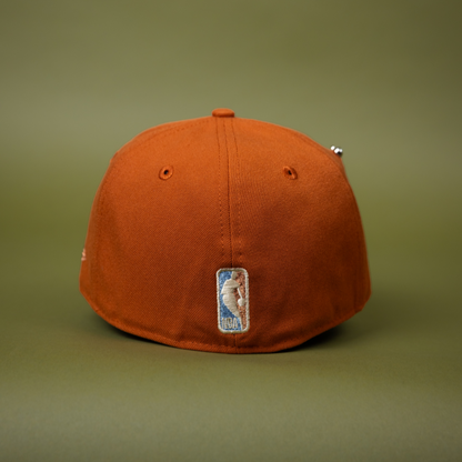 NEW ERA EXCLUSIVE 59FIFTY RUST LOS ANGELES LAKERS