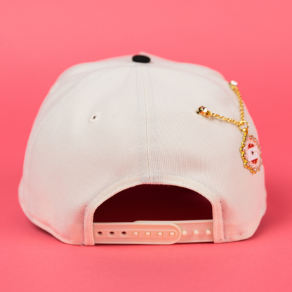 NEW ERA 9FIFTY A-FRAME CHROME/ BLACK OAKLAND A'S W/ COLISEUM SIDE PATCH