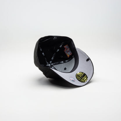 NEW ERA EXCLUSIVE 59FIFTY BLACK/ CORDUROY PITTSBURGH PIRATES W/ 76TH WORLD SERIES SIDE PATCH