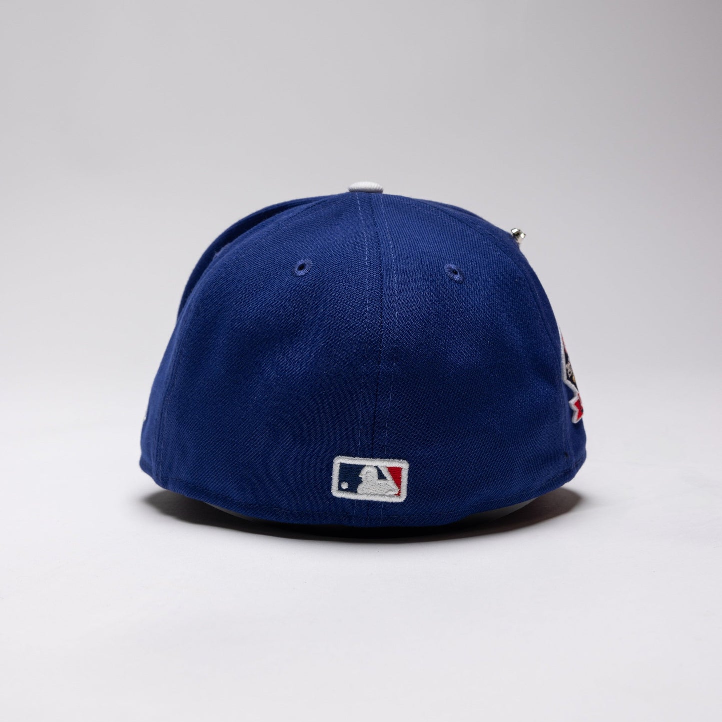 NEW ERA EXCLUSIVE 59FIFTY BLUE LOS ANGELES DODGERS W/ 2024 WORLD SERIES CHAMPIONS SIDE PATCH