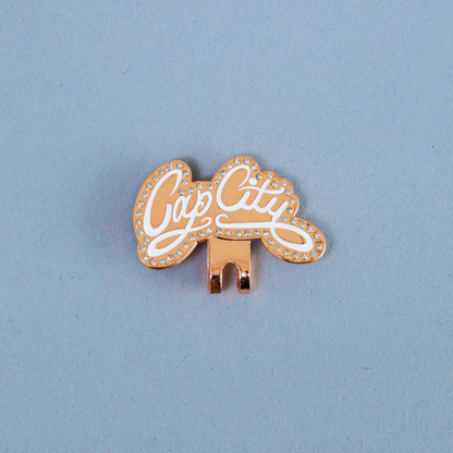 *NEW ROSE GOLD "CAP CITY" BLIP W/ RHINESTONES VERY LIMITED