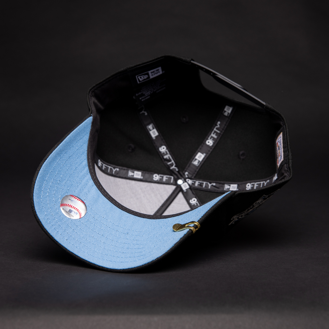 NEW ERA 9FIFTY A-FRAME BLACK NEW YORK YANKEES SNAPBACK W/ 2000 WORLD SERIES SIDE PATCH