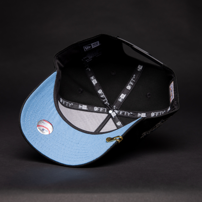 NEW ERA 9FIFTY A-FRAME BLACK NEW YORK YANKEES SNAPBACK W/ 2000 WORLD SERIES SIDE PATCH