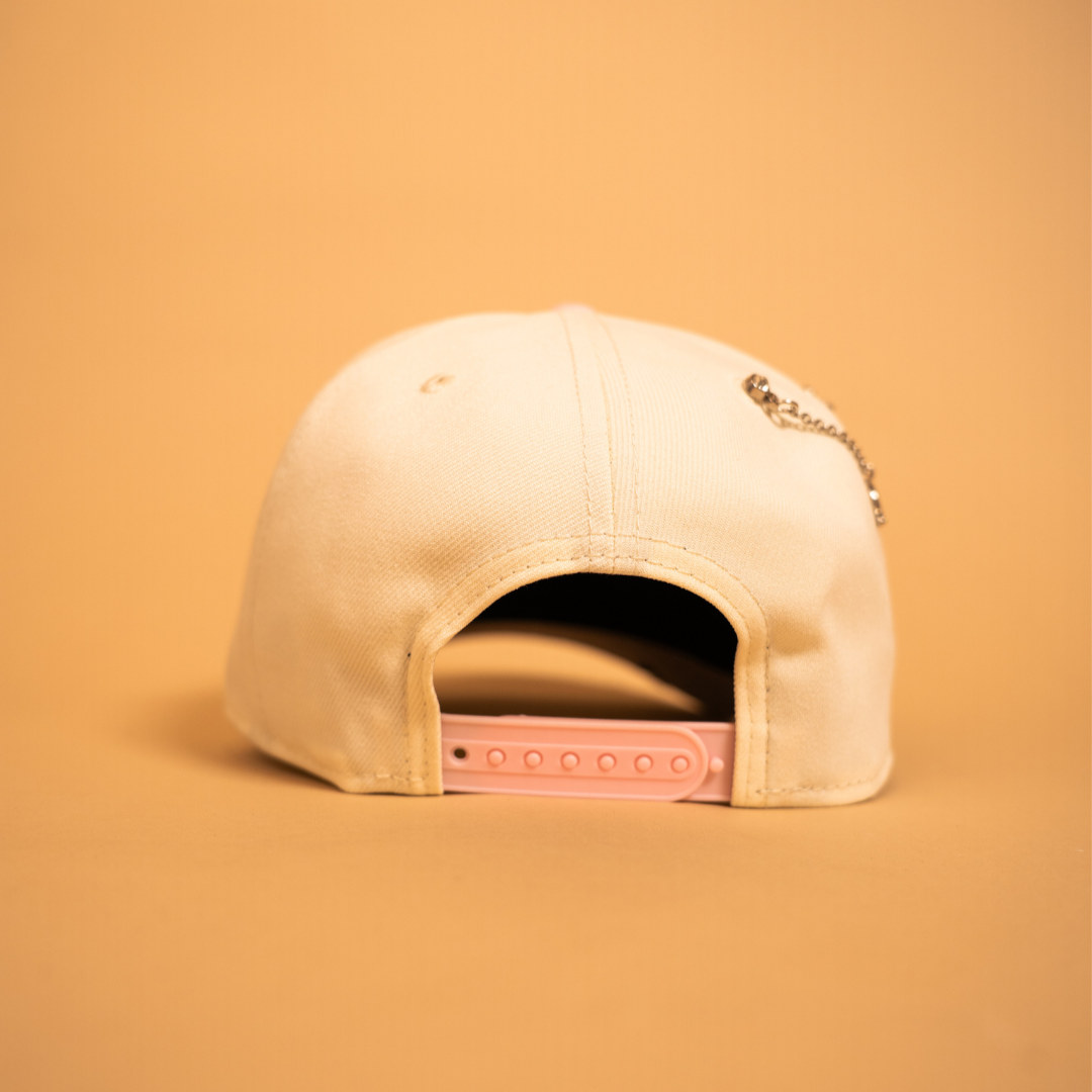 NEW ERA EXCLUSIVE 9FIFTY A-FRAME CHROME/ ICY BLUE "EL GALLO" SNAPBACK W/ NEW ERA SIDE PATCH