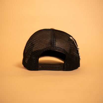 NEW ERA EXCLUSIVE 9FIFTY A-FRAME CHROME/ REALTREE LOS ANGELES DODGERS MESHBACK SNAPBACK W/ 40TH ANNIVERSARY SIDE PATCH