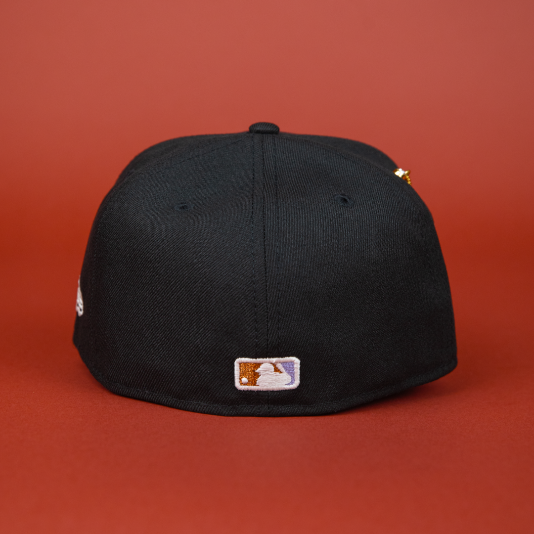 NEW ERA EXCLUSIVE 59FIFTY BLACK LOS ANGELES DODGERS W/ "SHOHEI OHTANI" SIDE PATCH