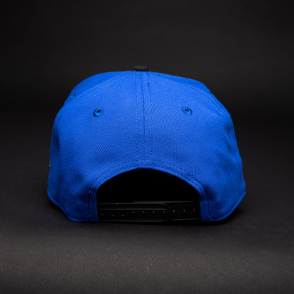 NEW ERA 9FIFTY A-FRAME BLUE/ BLACK NEW YORK YANKEES SNAPBACK W/ 100TH ANNIVERSARY SIDE PATCH