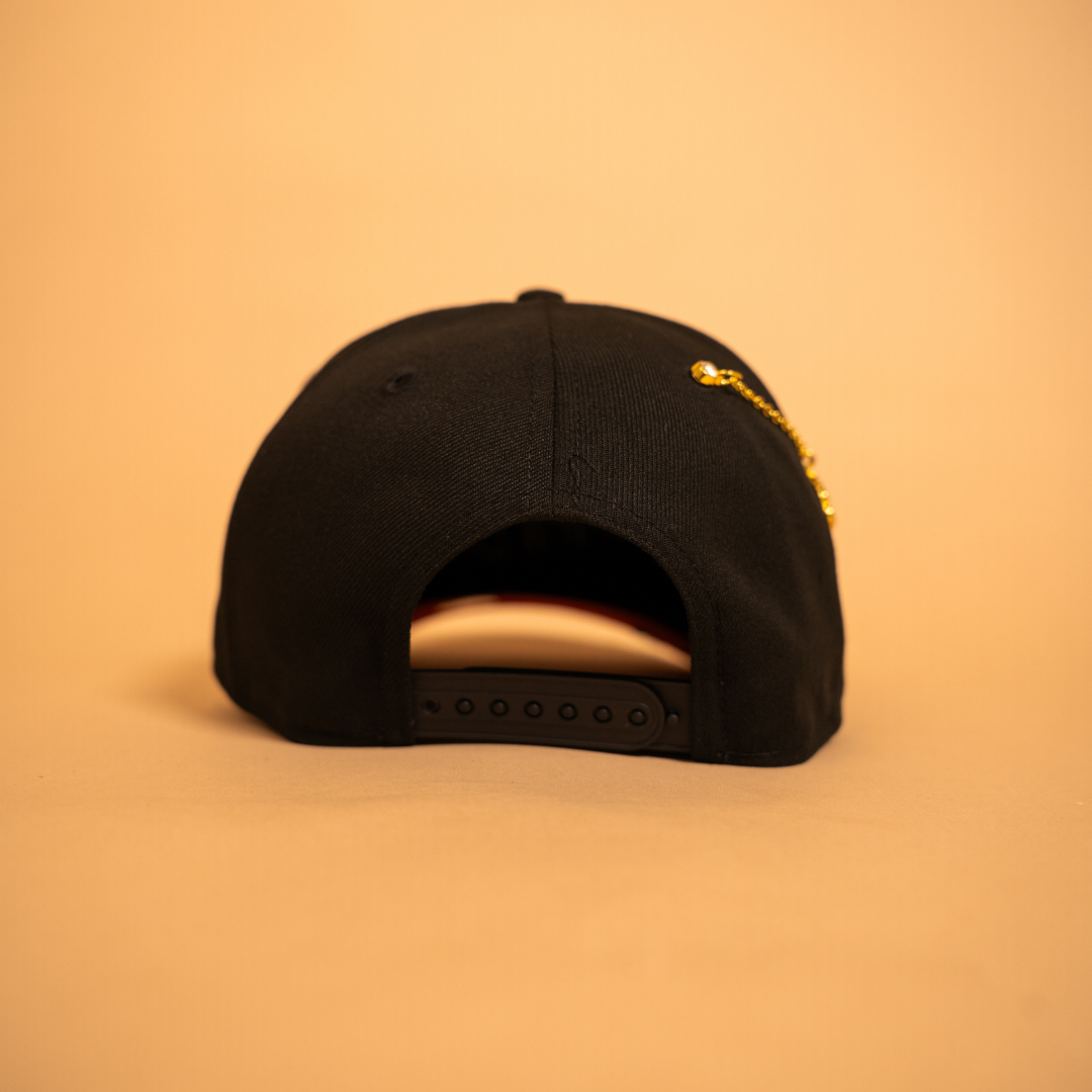 NEW ERA EXCLUSIVE 9FIFTY A-FRAME BLACK HOUSTON ASTROS SNAPBACK W/ 1986 ALL STAR GAME SIDE PATCH