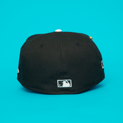 NEW ERA EXCLUSIVE 59FIFTY BLACK CHICAGO WHITE SOX W/ 2003 ALL STAR GAME SIDE PATCH