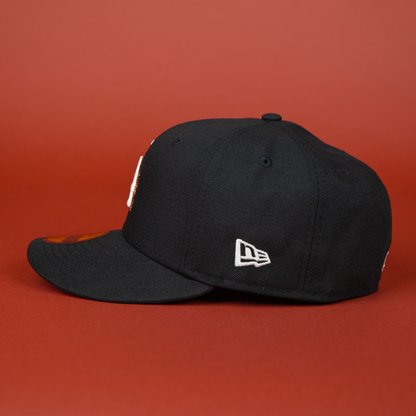 NEW ERA EXCLUSIVE 59FIFTY BLACK LOS ANGELES DODGERS W/ "SHOHEI OHTANI" SIDE PATCH