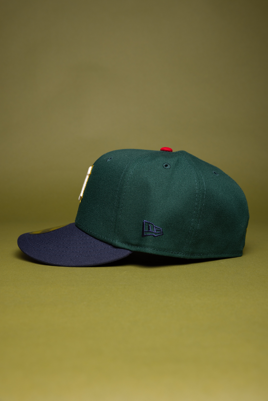 NEW ERA EXCLUSIVE 59FIFTY FOREST GREEN/NAVY DETROIT TIGERS W/ ALL STAR GAME SIDE PATCH