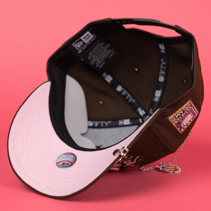 NEW ERA EXCLUSIVE  9FIFTY BROWN CHICAGO WHITE SOX "HEAVENLY CITY" SNAPBACK W/ ALL STAR GAME SIDE PATCH