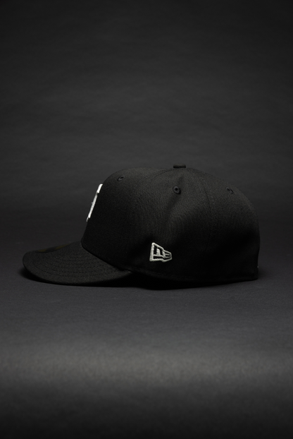 NEW ERA EXCLUSIVE 59FIFTY BLACK DETROIT TIGERS W/ BRIGGS STADIUM SIDE PATCH