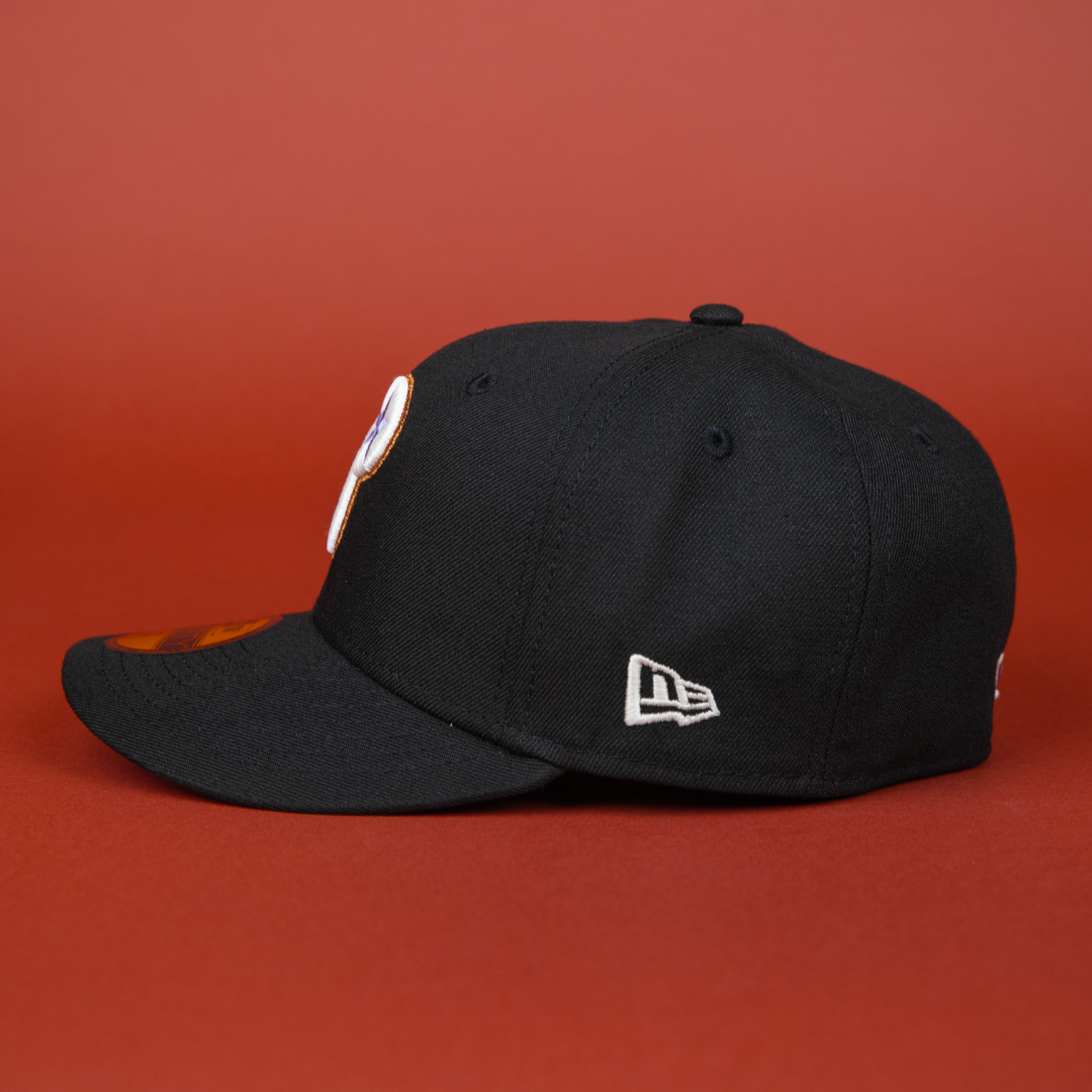 NEW ERA EXCLUSIVE 59FIFTY BLACK PHILADELPHIA PHILLIES W/ 1996 ALL STAR GAME PATCH