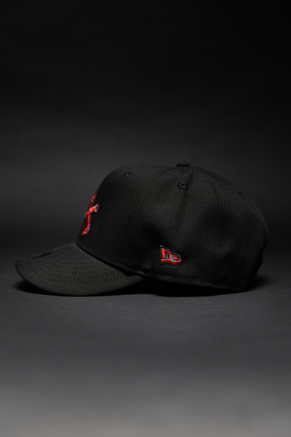 NEW ERA EXCLUSIVE 9FIFTY BLACK ST LOUIS CARDINALS SNAPBACK W/ ALL STAR GAME SIDE PATCH