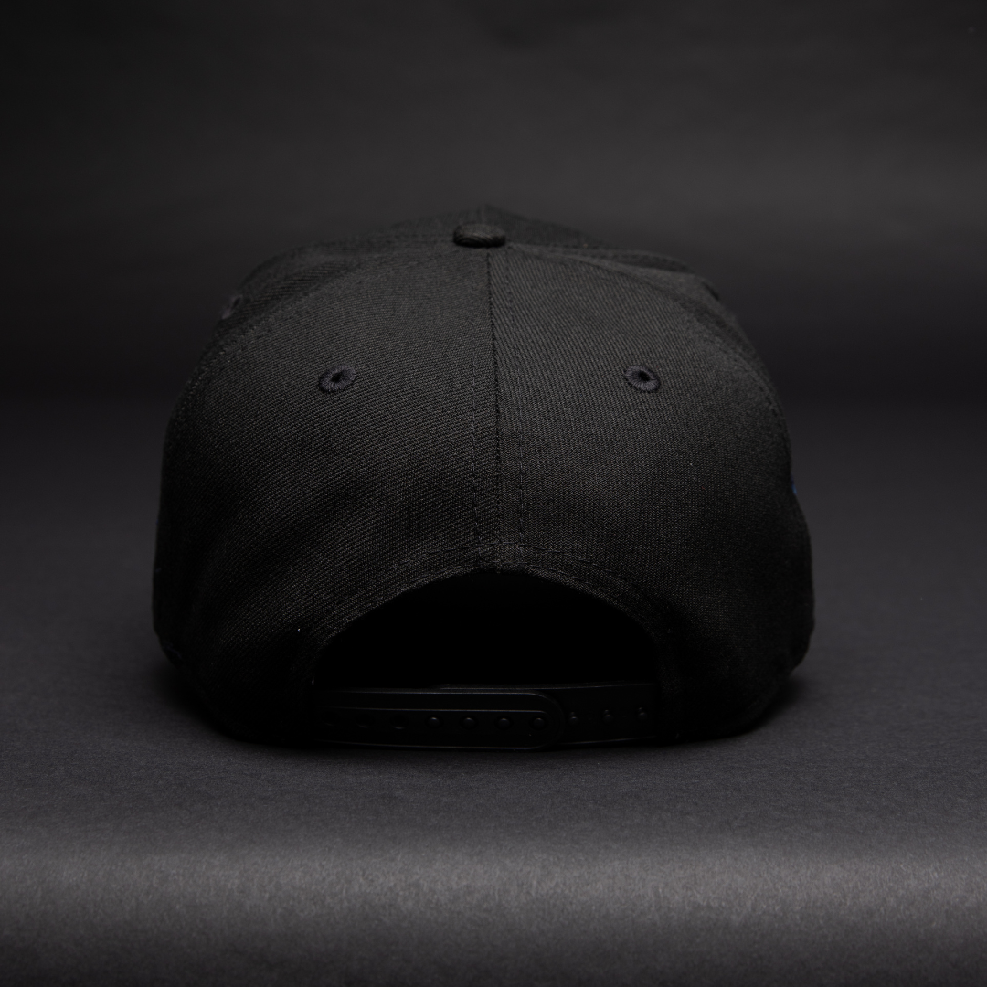 NEW ERA 9FIFTY A-FRAME BLACK ST LOUIS CARDINALS SNAPBACK W/ 125TH ANNIVERSARY SIDE PATCH