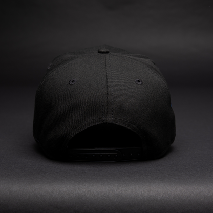 NEW ERA 9FIFTY A-FRAME BLACK ST LOUIS CARDINALS SNAPBACK W/ 125TH ANNIVERSARY SIDE PATCH
