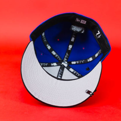 NEW ERA EXCLUSIVE 59FIFTY DARK BLUE/ BLACK MEXICO 2025 WORLD BASEBALL CLASSIC W/ MEXICO FLAG SIDE PATCH
