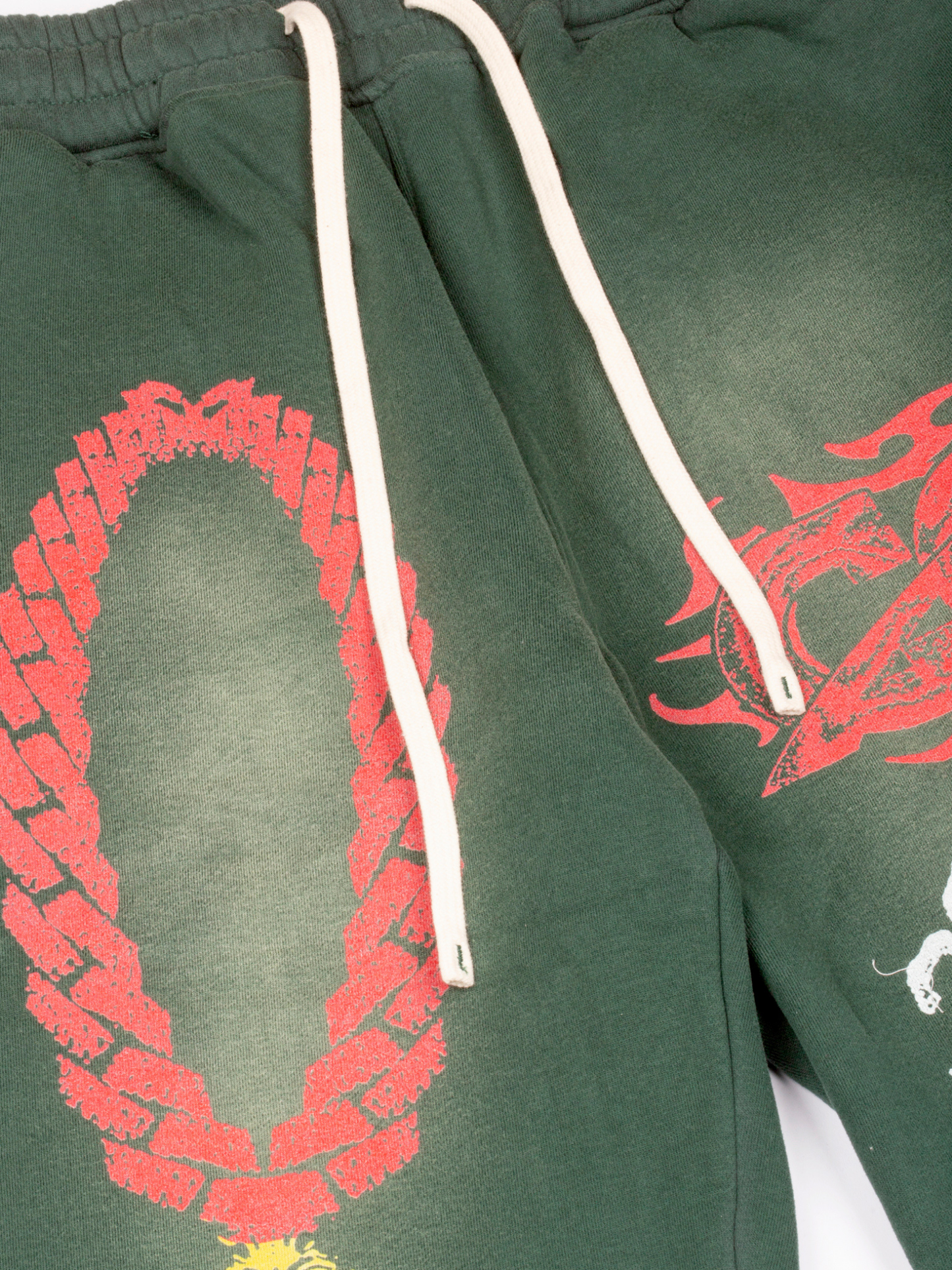 EXCLUSIVE CLUB x RANCHO HUMILDE GREEN SWEATS