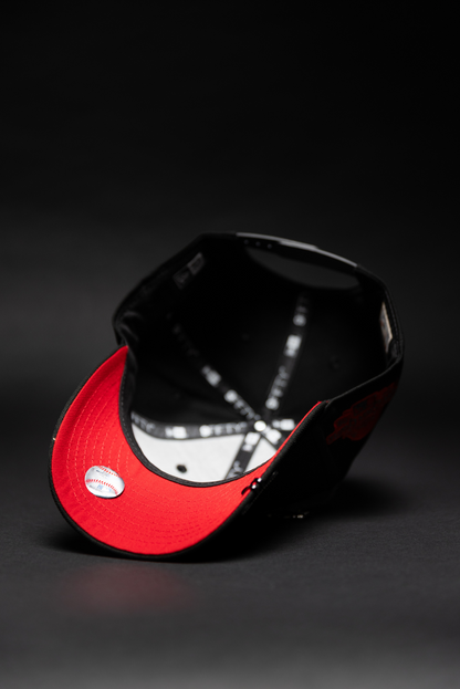 NEW ERA EXCLUSIVE 9FIFTY BLACK ST LOUIS CARDINALS SNAPBACK W/ ALL STAR GAME SIDE PATCH