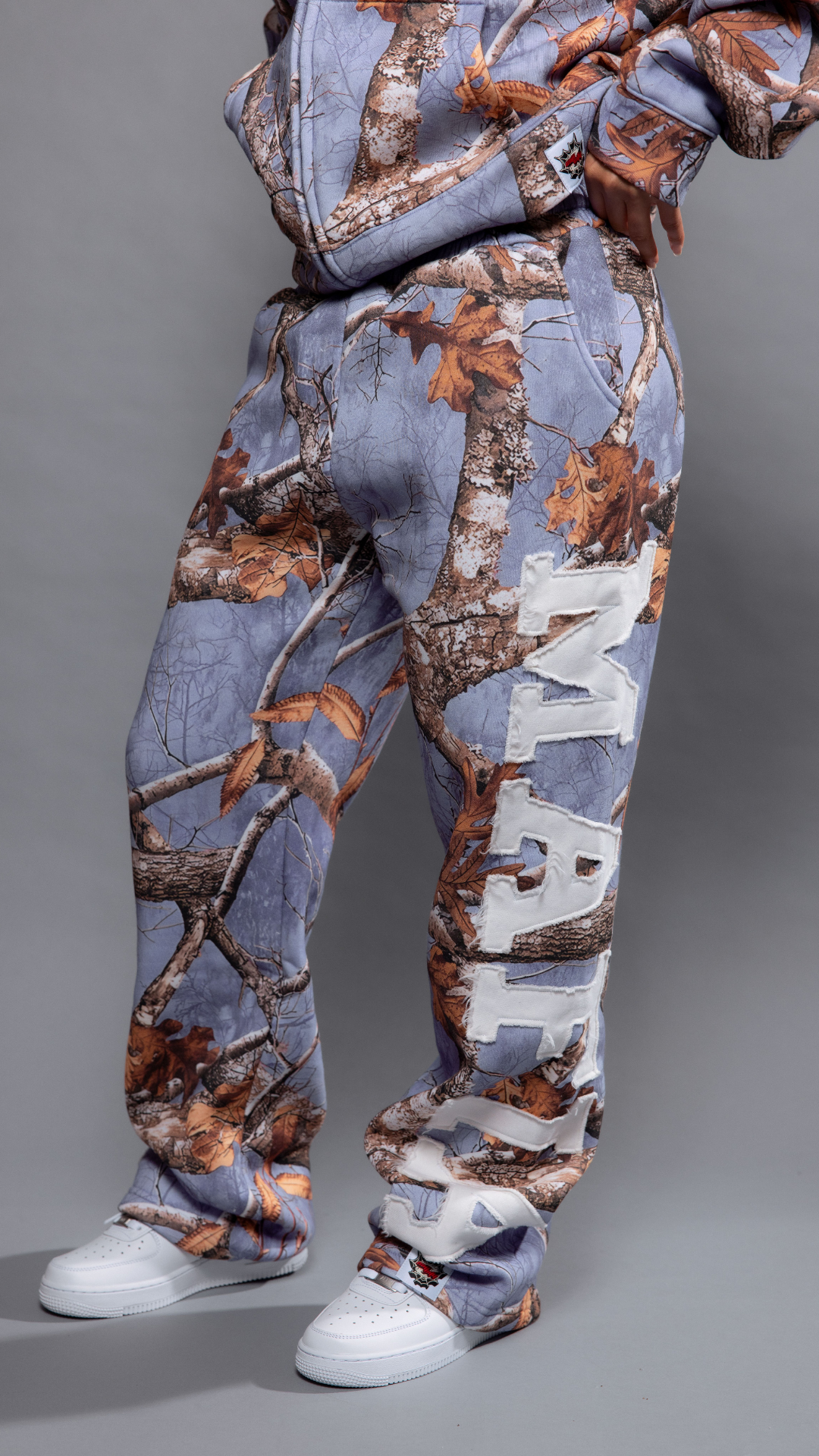 CAP CITY X SHORELINE MAFIA LAVENDER CAMO PANTS -UNISEX
