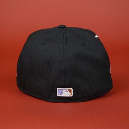 NEW ERA 59FIFTY BLACK ATLANTA BRAVES W/ ALL STAR GAME SIDE PATCH