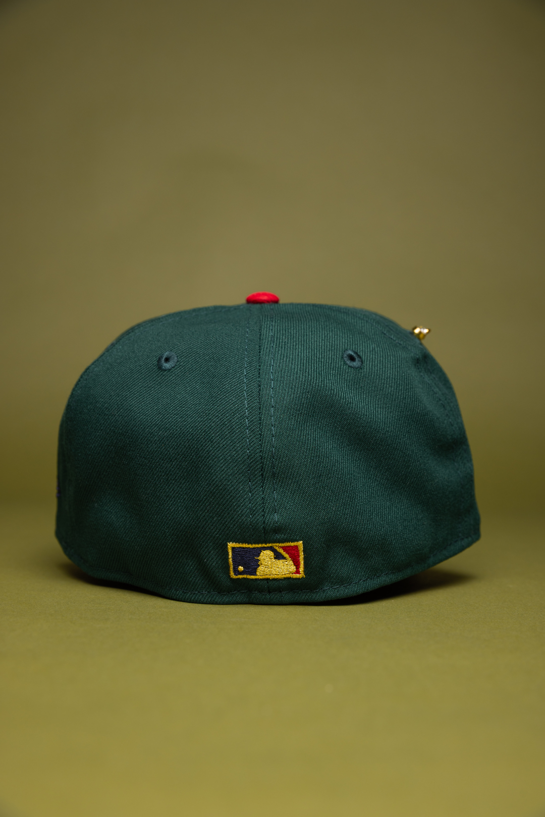 NEW ERA EXCLUSIVE 59FIFTY FOREST GREEN/NAVY SAN DIEGO PADRES W/ 40TH ANNIVERSARY SIDE PATCH