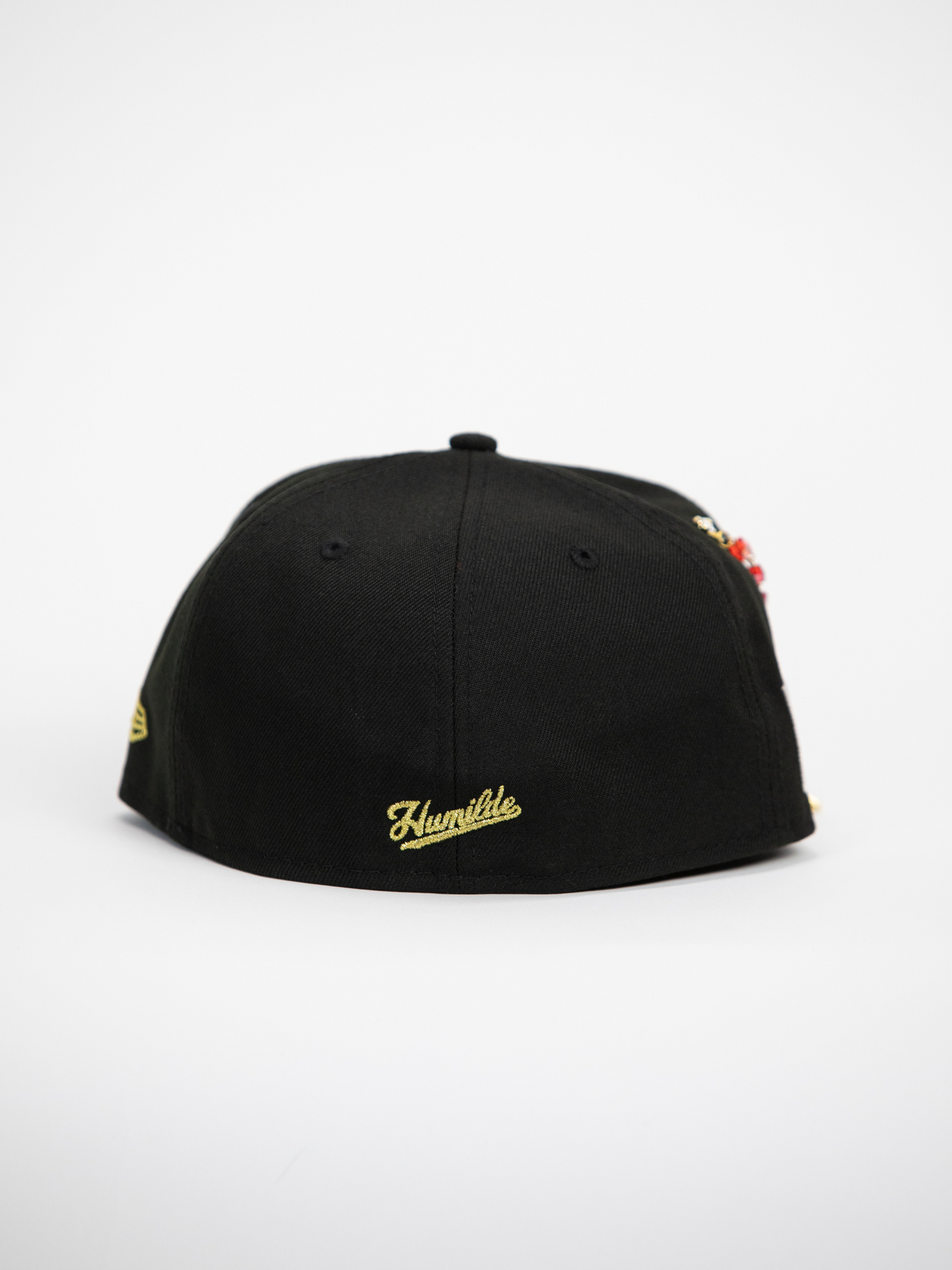 NEW* "RANCHO HUMILDE x NEW ERA x CAP CITY" BLACK 59FIFTY FITTED W/ MEXICAN FLAG & GREY UV *FREE ACCESSORY INCLUDED