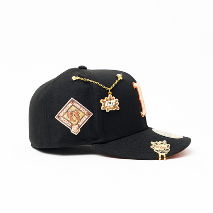 NEW ERA EXCLUSIVE 59FIFTY BLACK BOSTON RED SOX W/ 1912 WORLD SERIES SIDE PATCH