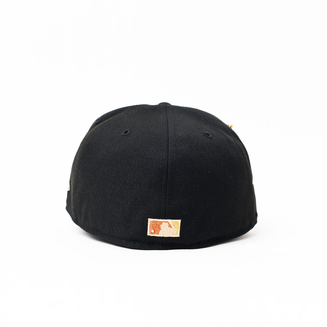 NEW ERA EXCLUSIVE 59FIFTY BLACK BOSTON RED SOX W/ 1912 WORLD SERIES SIDE PATCH