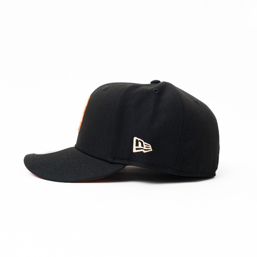 NEW ERA EXCLUSIVE 59FIFTY BLACK BOSTON RED SOX W/ 1912 WORLD SERIES SIDE PATCH
