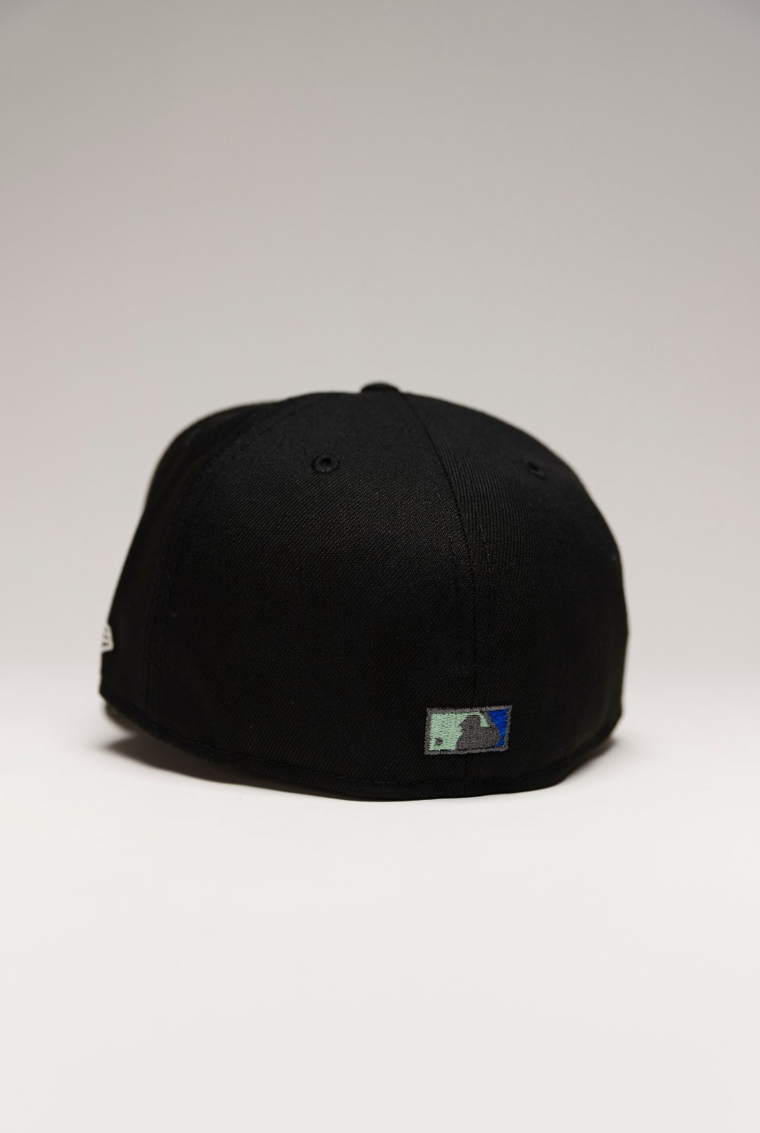 NEW ERA EXCLUSIVE 59FIFTY BLACK PHILADELPHIA PHILLIES W/ 100TH ANNIVERSARY SIDE PATCH
