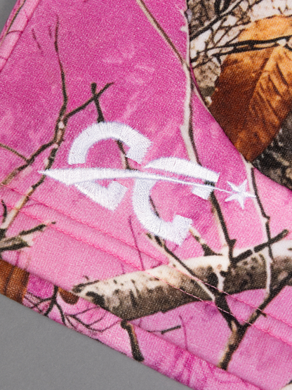 CAP CITY X SHORELINE MAFIA PINK CAMO SHORTS - UNISEX