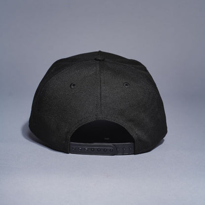 NEW ERA 9FIFTY A-FRAME BLACK OAKLAND ATHLETICS SNAPBACK W/ RICKEY HENDERSON SIDE PATCH