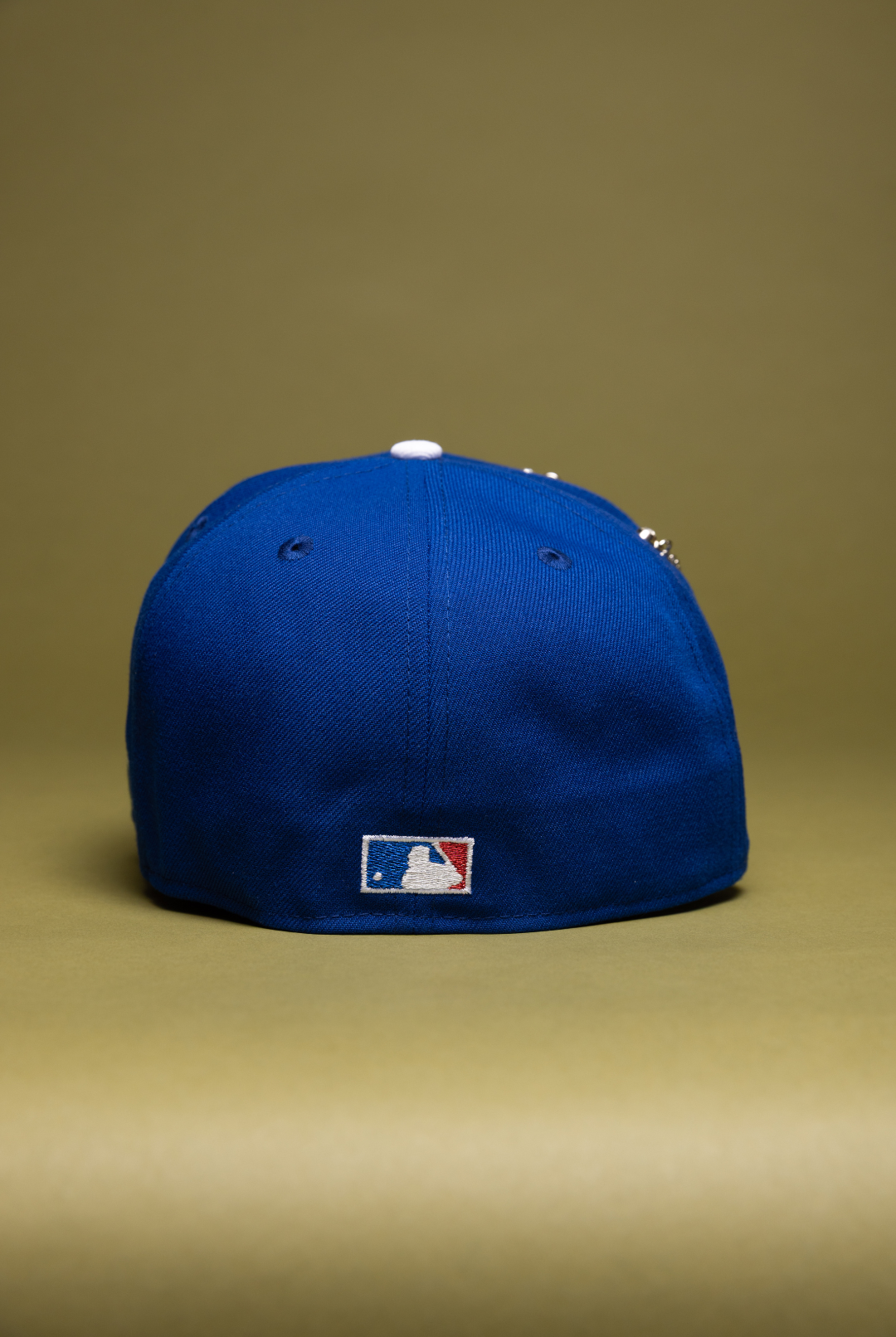 NEW ERA EXCLUSIVE 59FIFTY BLUE LOS ANGELES DODGERS W/ RED ROSE + 1ST WORLD CHAMPIONSHIP SIDE PATCH