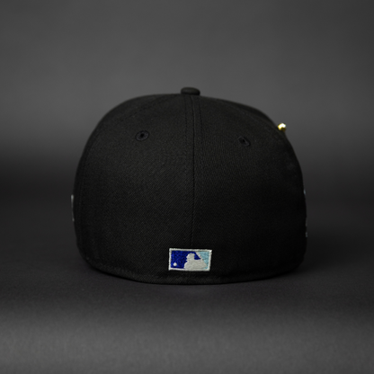 NEW ERA EXCLUSIVE 59FIFTY BLACK SAN FRANCISCO GIANTS W/ CANDLESTICK PARK SIDE PATCH