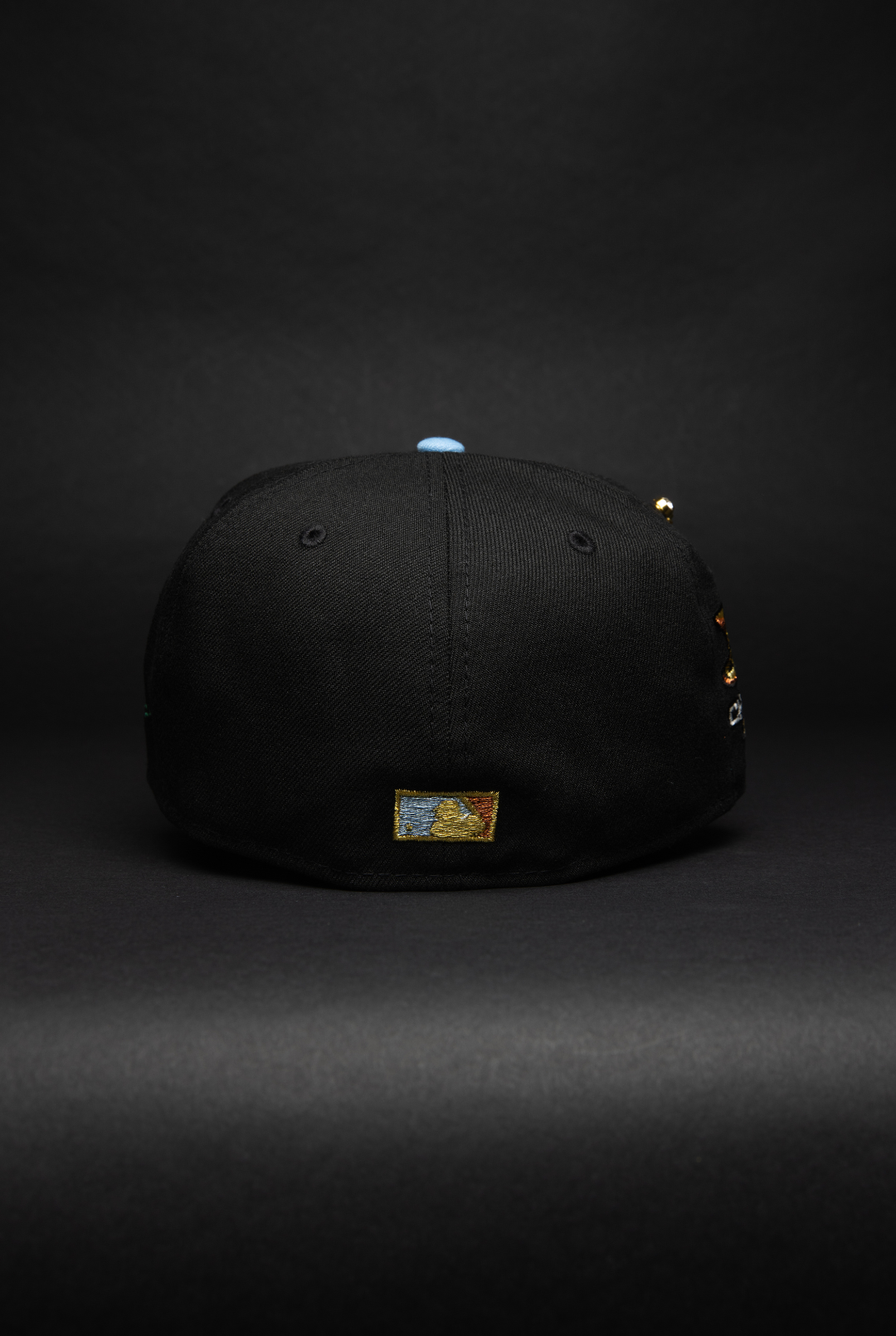 NEW ERA EXCLUSIVE 59FIFTY BLACK/FOREST GREEN NEW YORK YANKEES W/ WORLD SERIES CHAMPIONS SIDE PATCH