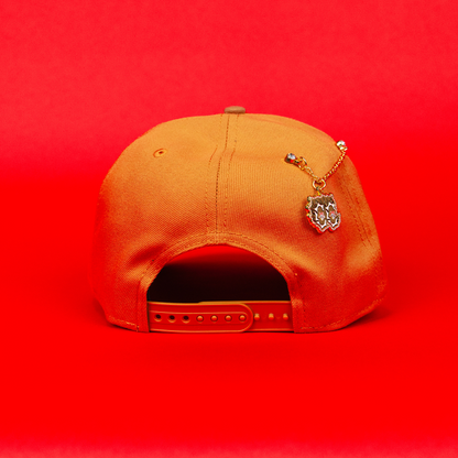 NEW ERA 9FIFTY A-FRAME BRONZE LOS ANGELES DODGERS "CITY OF ANGELS" W/ VIVA LOS DODGERS SIDE PATCH