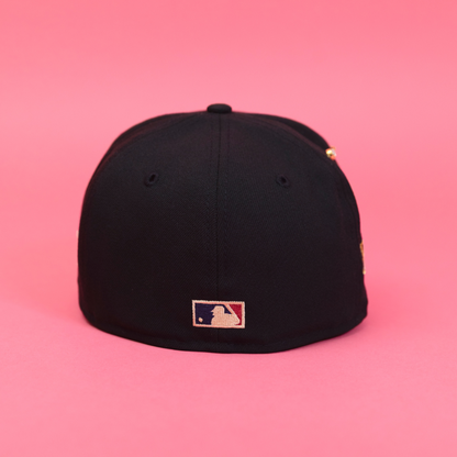 NEW ERA EXCLUSIVE 59FIFTY BLACK CHICAGO WHITE SOX W/ 2005 WORLD SERIES SIDE PATCH