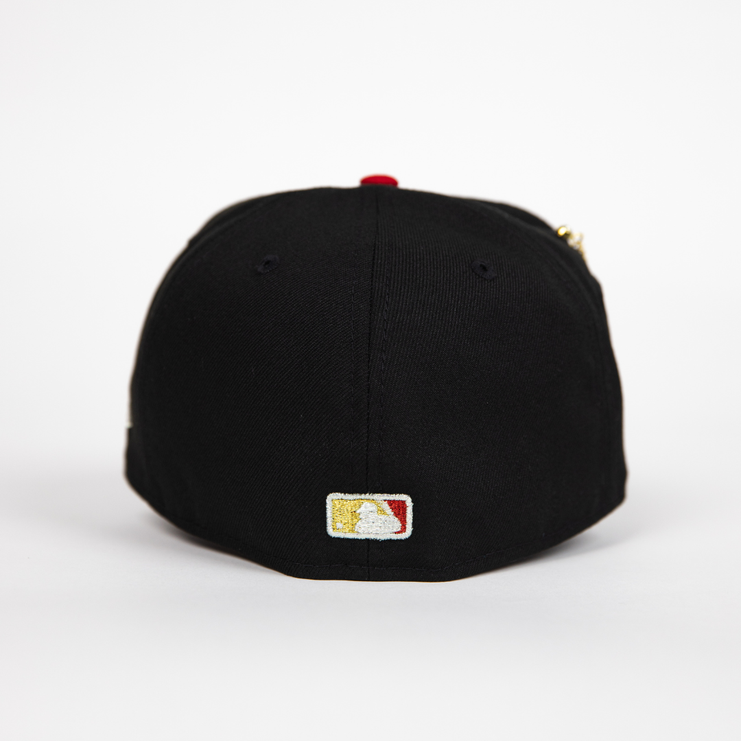 NEW ERA EXCLUSIVE 59FIFTY BLACK/ BROWN LOS ANGELES DODGERS "CITY OF ANGELS" W/ SHOHEI OHTANI SIDE PATCH