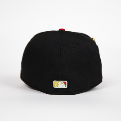 NEW ERA EXCLUSIVE 59FIFTY BLACK/ BROWN LOS ANGELES DODGERS "CITY OF ANGELS" W/ SHOHEI OHTANI SIDE PATCH