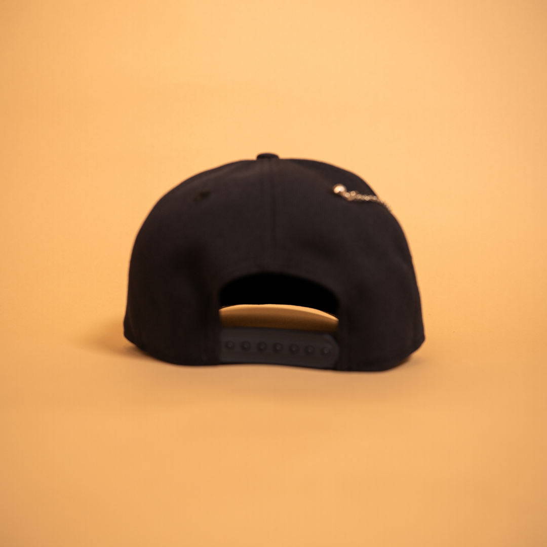NEW ERA EXCLUSIVE 9FIFTY A-FRAME NAVY PHILADELPHIA PHILLIES SNAPBACK W/ 1993 WORLD SERIES SIDE PATCH