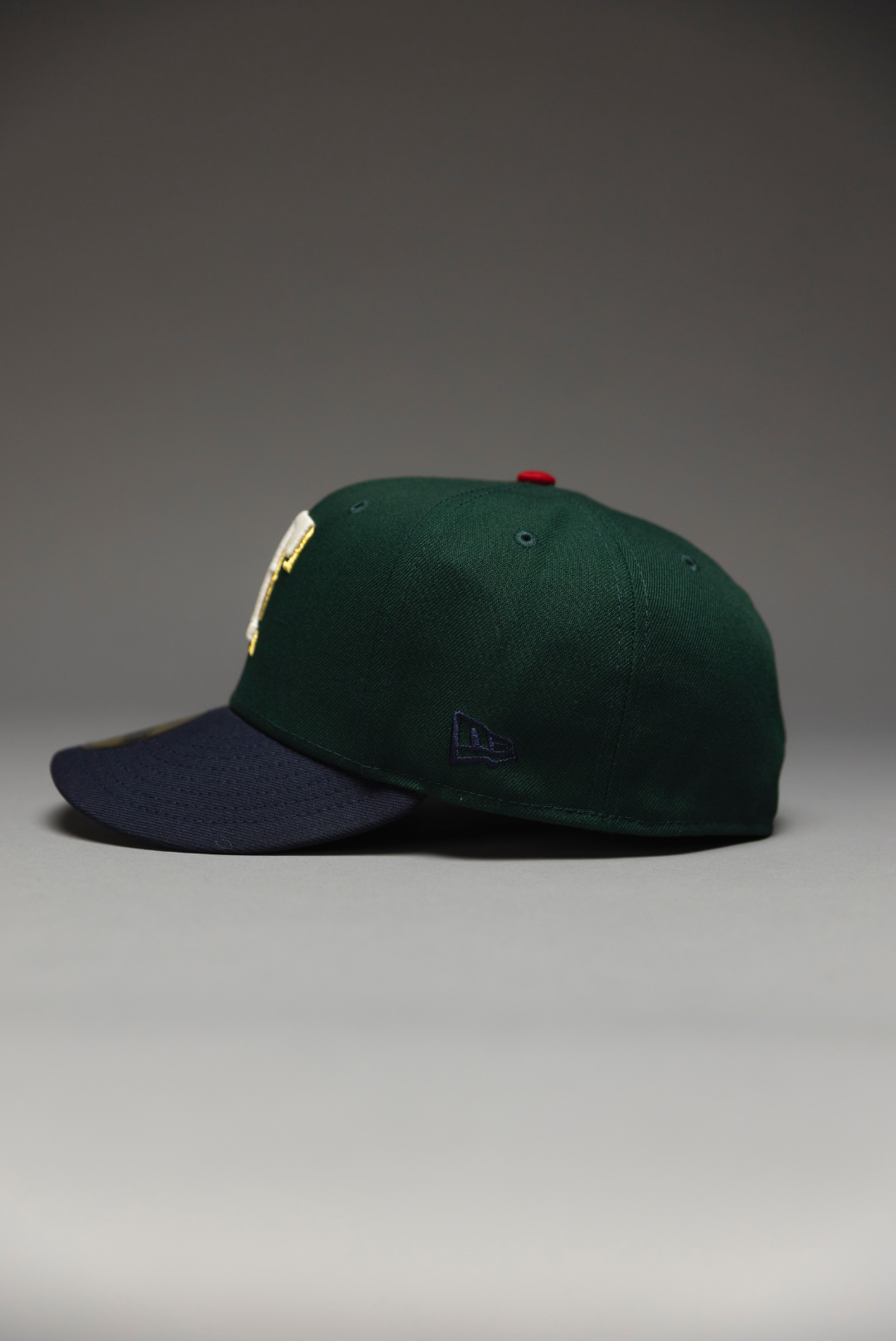 NEW ERA EXCLUSIVE 59FIFTY FOREST GREEN/NAVY TEXAS RANGERS W/ INAUGURAL SEASON SIDE PATCH