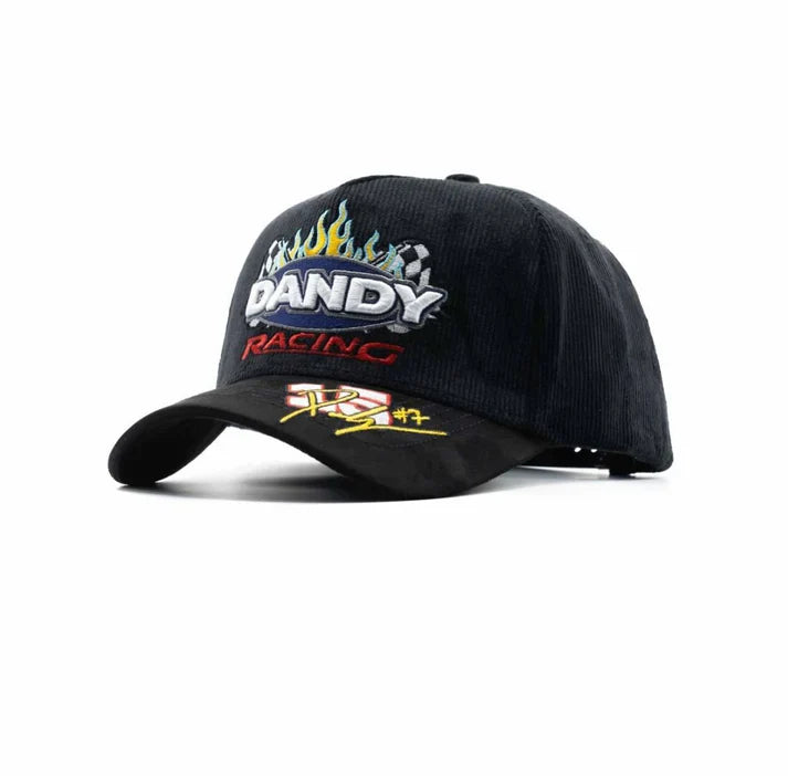 DANDY HATS RACING BLACK WHOOL
